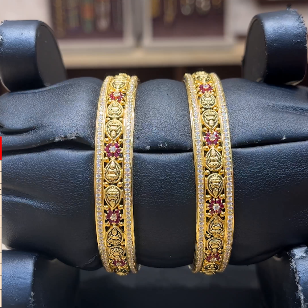 Chennai Shopping Mall 18.29gms BANGLES 22K Yellow Gold