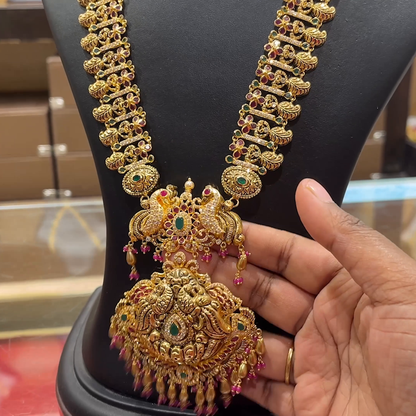 CHANDANA Brothers 77.11gms HARAMS 22K Yellow Gold