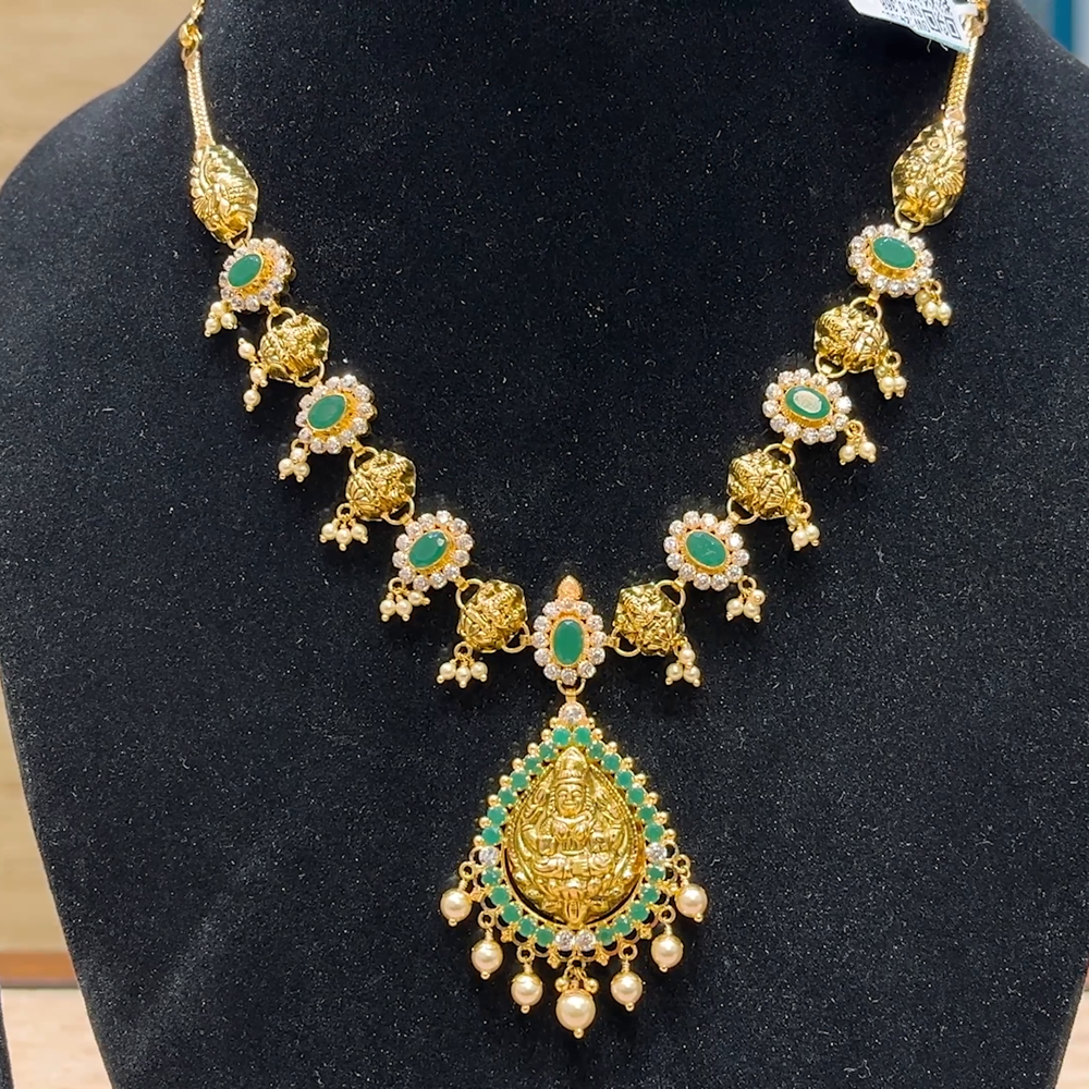 Chennai Shopping Mall 17.632gms NECKLACE 22K Yellow Gold