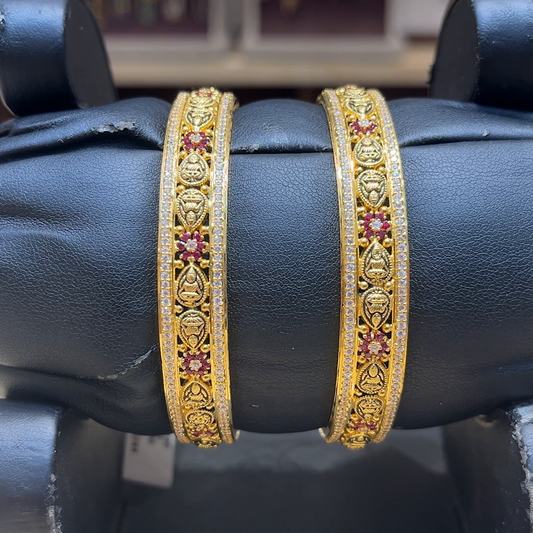 Chennai Shopping Mall 18.29gms BANGLES 22K Yellow Gold