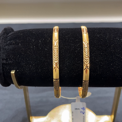 Anu Jewellers 17.26gms BANGLES 22K Yellow Gold