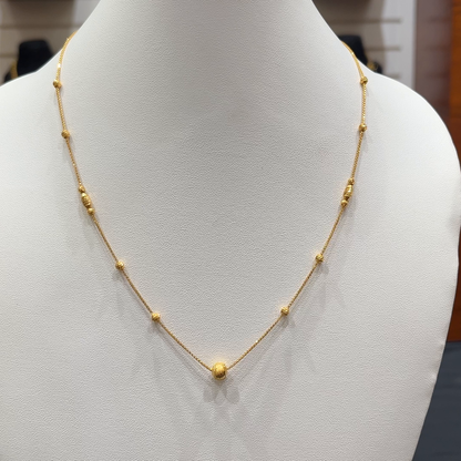 RS BROTHERS 5.358gms CHAINS 22K Yellow Gold