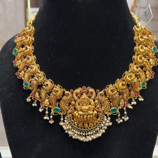 SOUTH INDIA 40.075gms NECKLACE 22K Yellow Gold