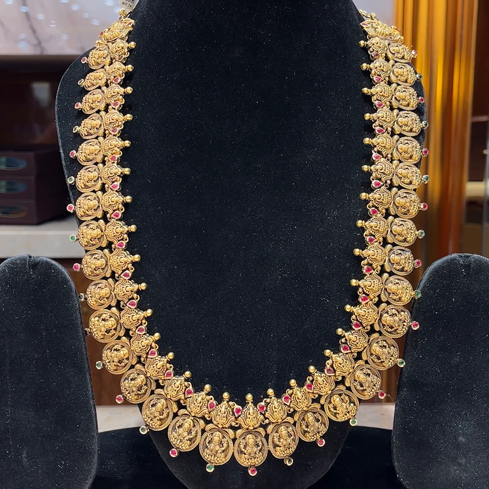 MUKUNDA JEWELLERS 71.664gms HARAMS 22K Yellow Gold