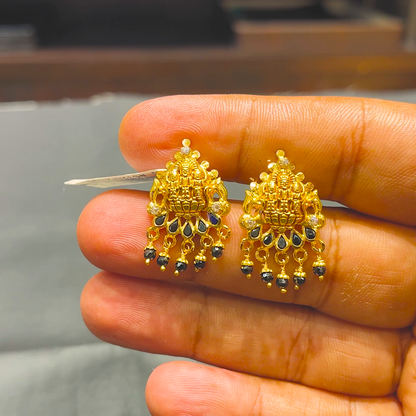 SOUTH INDIA 4.631gms EARRINGS 22K Yellow Gold