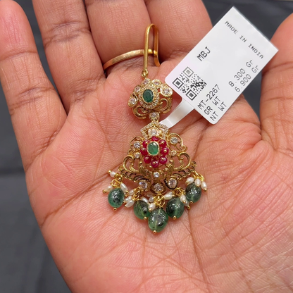 Anu Jewellers 6.9gms Papitabilla 22K Yellow Gold