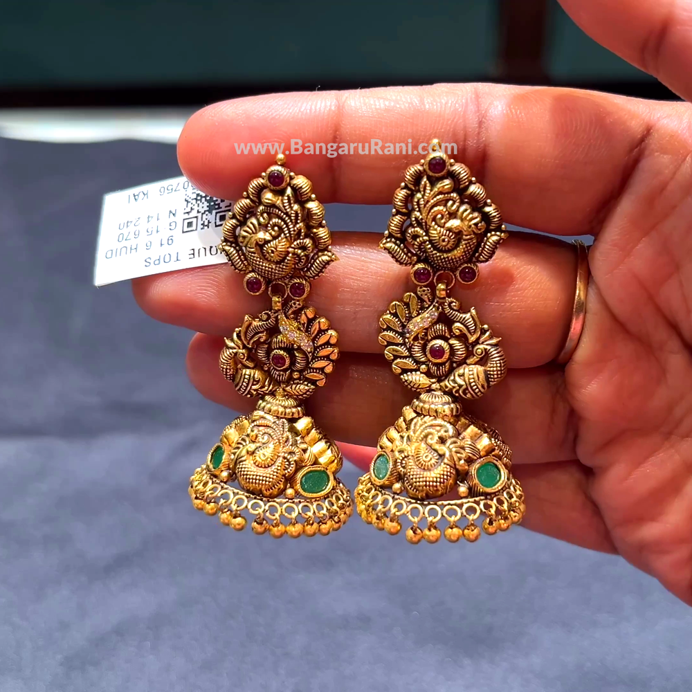 [make to order] 14.24gms EARRINGS 22K