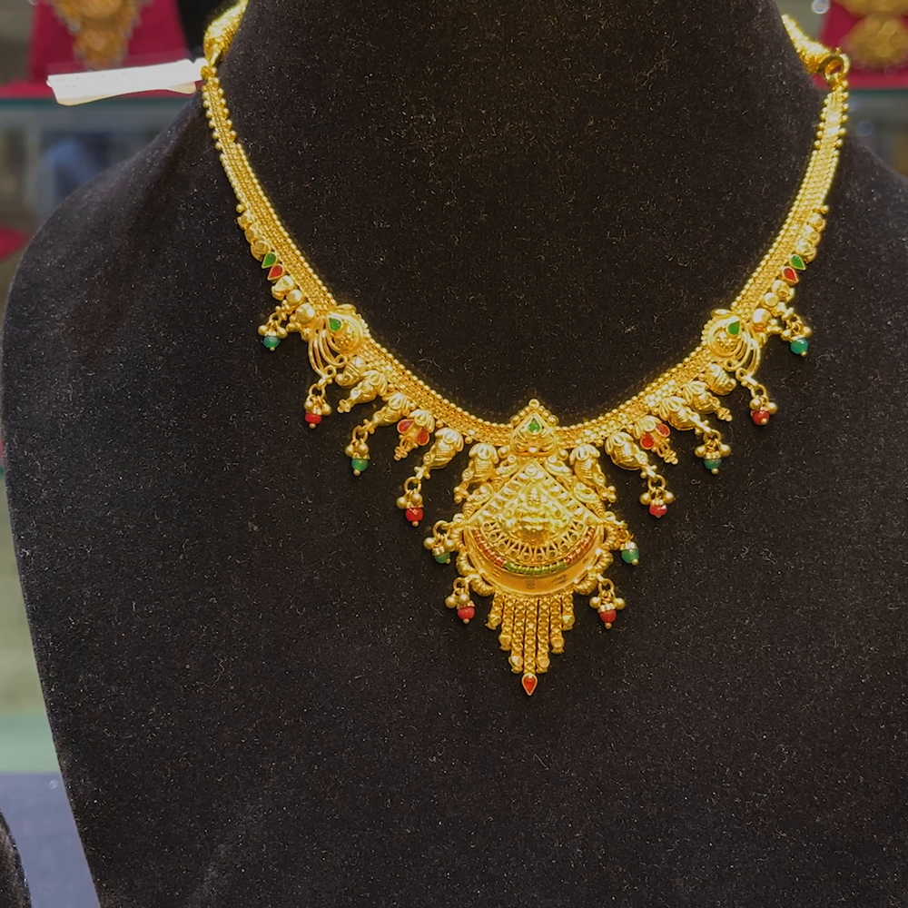 CMR 22.298gms NECKLACE 22K Yellow Gold