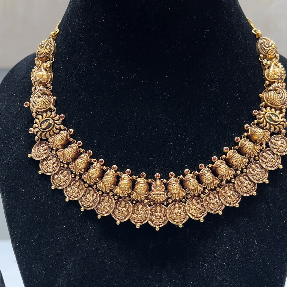 MUKUNDA JEWELLERS 30.13gms NECKLACE 22K Yellow Gold