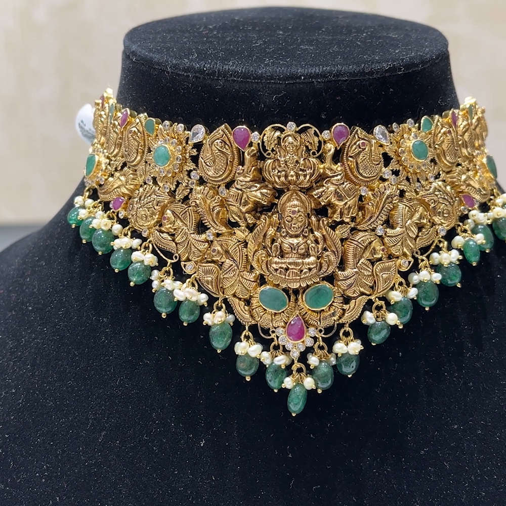 MUKUNDA JEWELLERS 31.17gms CHOKER 22K Yellow Gold