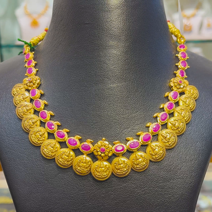 Anu Jewellers 27.523gms NECKLACE 22K Yellow Gold