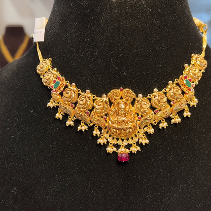 SRI RAM 14.04gms NECKLACE 22K Yellow Gold