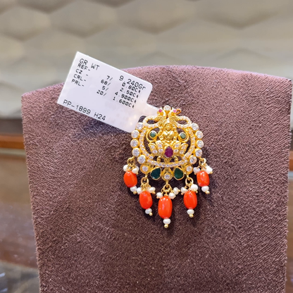 SRI RAM 7.28gms Pendent 22K Nakshi