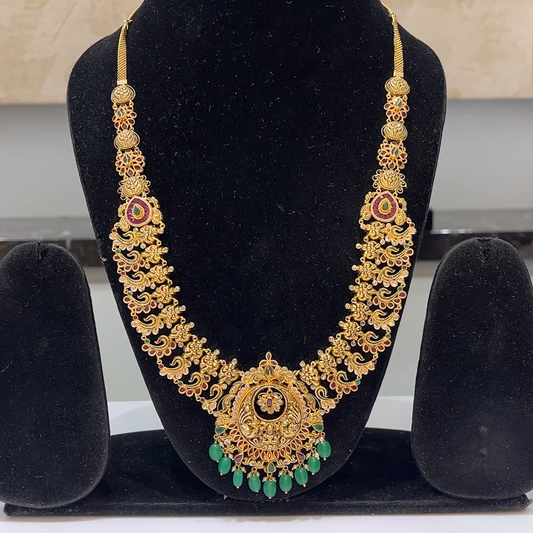 MUKUNDA JEWELLERS 52.718gms HARAMS 22K Yellow Gold