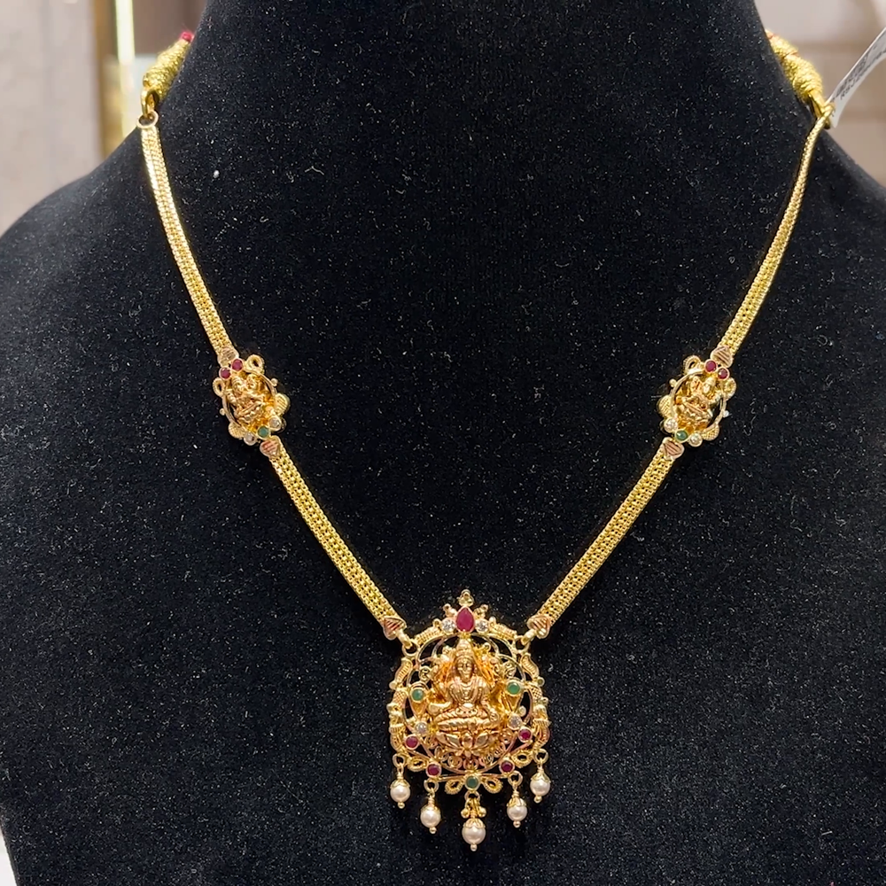 SOUTH INDIA 11.406gms NECKLACE 22K Yellow Gold