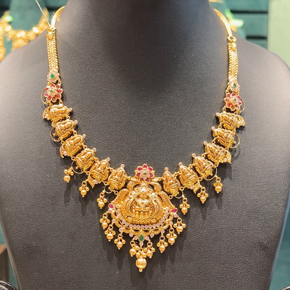 Chennai Shopping Mall 23.357gms NECKLACE 22K Antique