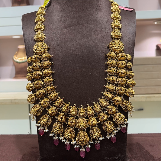 SwarnaKanchi 65.282gms HARAMS 22K Yellow Gold