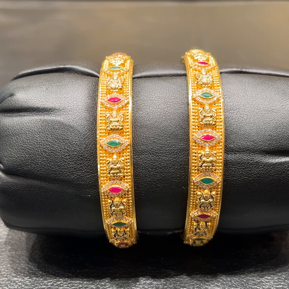 SOUTH INDIA 32.055gms BANGLES 22K Yellow Gold