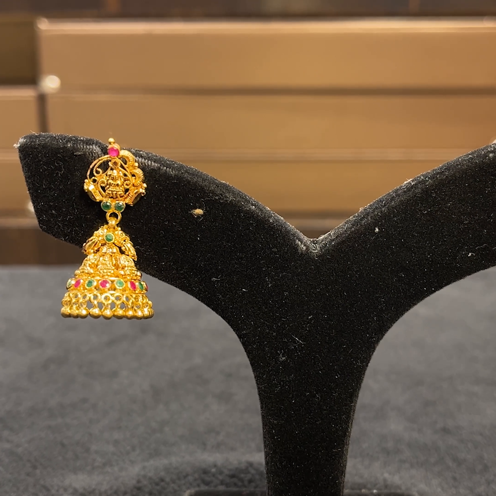 CHANDANA Brothers 10.094gms EARRINGS 22K Yellow Gold