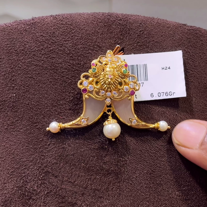 SRI RAM 6.076gms Pendent 22K Nakshi