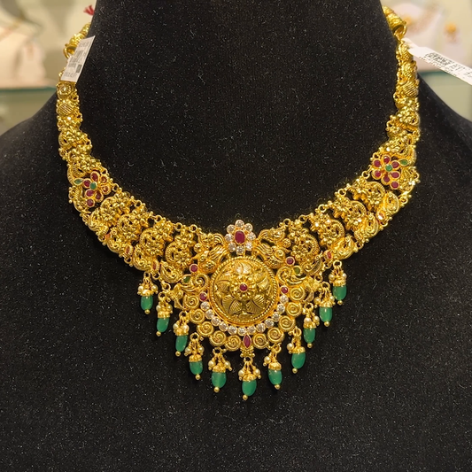 Anu Jewellers 22.98gms NECKLACE 22K Yellow Gold