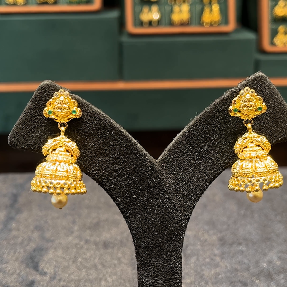 CMR 11.119gms EARRINGS 22K Yellow Gold