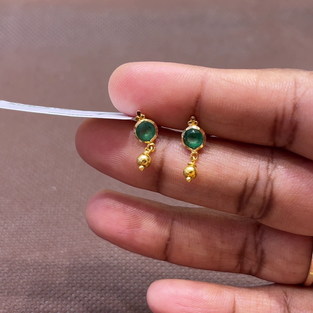 [make to order] 1.6gms EARRINGS 22K