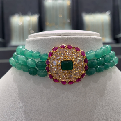 Anu Jewellers 3gms CHOKER 22K Yellow Gold