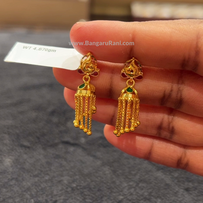 [make to order] 4.67gms EARRINGS 22K