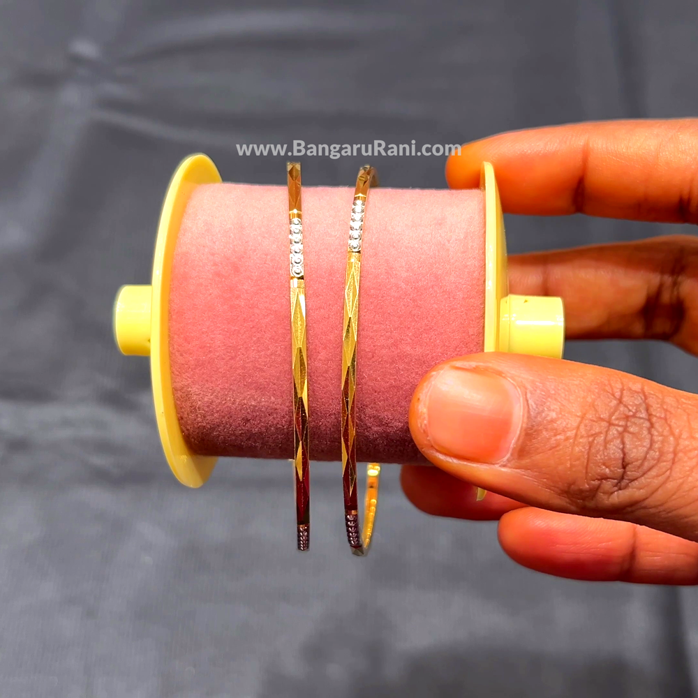 Anu Jewellers 16.005gms BANGLES 22K Yellow Gold