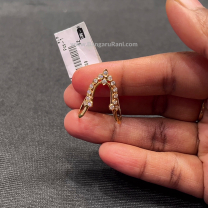 Anu Jewellers 3.01gms Ring 22K Yellow Gold