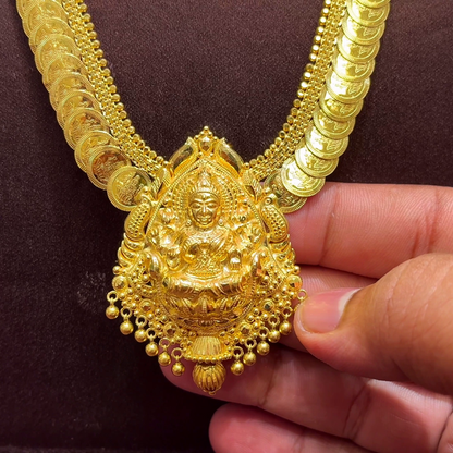 SwarnaKanchi 45.097gms HARAMS 22K Yellow Gold