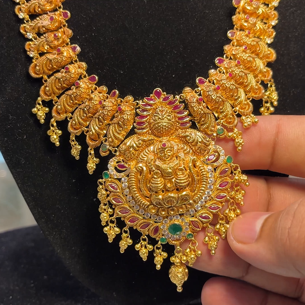 CHANDANA Brothers 46.314gms HARAMS 22K Yellow Gold