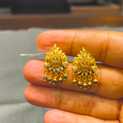 SOUTH INDIA 4.631gms EARRINGS 22K Yellow Gold