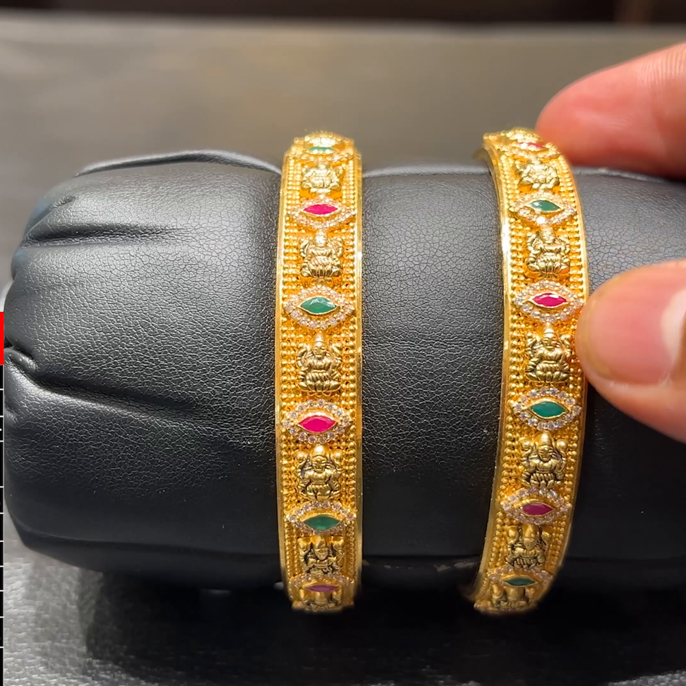 SOUTH INDIA 32.055gms BANGLES 22K Yellow Gold