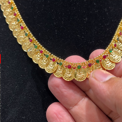 SOUTH INDIA 12.611gms NECKLACE 22K Yellow Gold