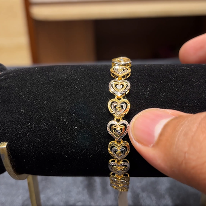 Chennai Shopping Mall 10.58gms Bracelets 22K Yellow Gold