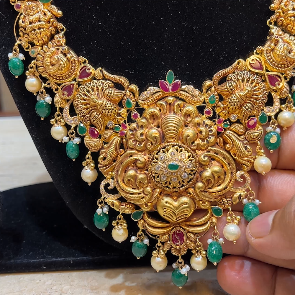 Chennai Shopping Mall 59.345gms HARAMS 22K Yellow Gold