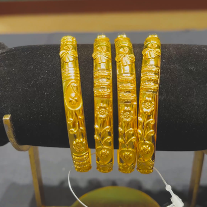 CMR 41.109gms BANGLES 22K Yellow Gold