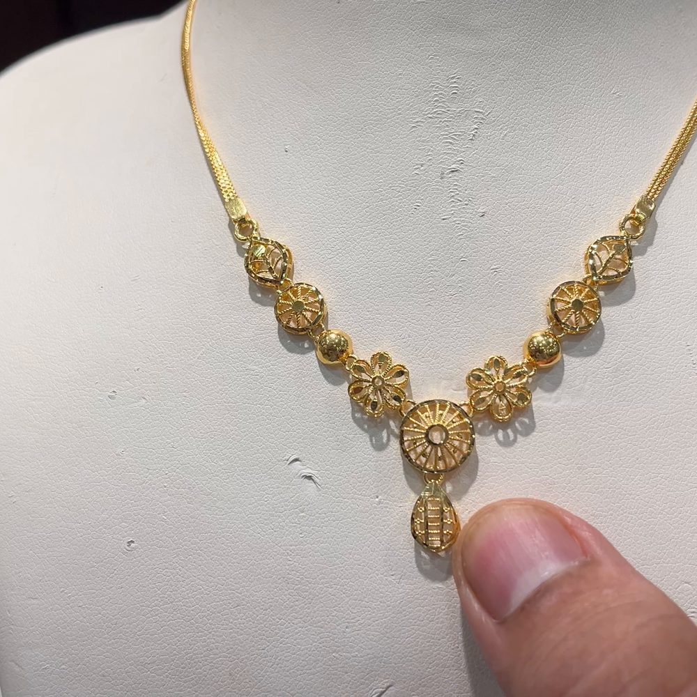 CMR 8.534gms NECKLACE 22K Yellow Gold