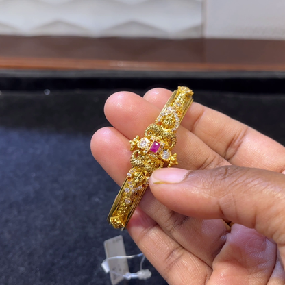 SRI RAM 22.724gms BANGLES 22K Yellow Gold