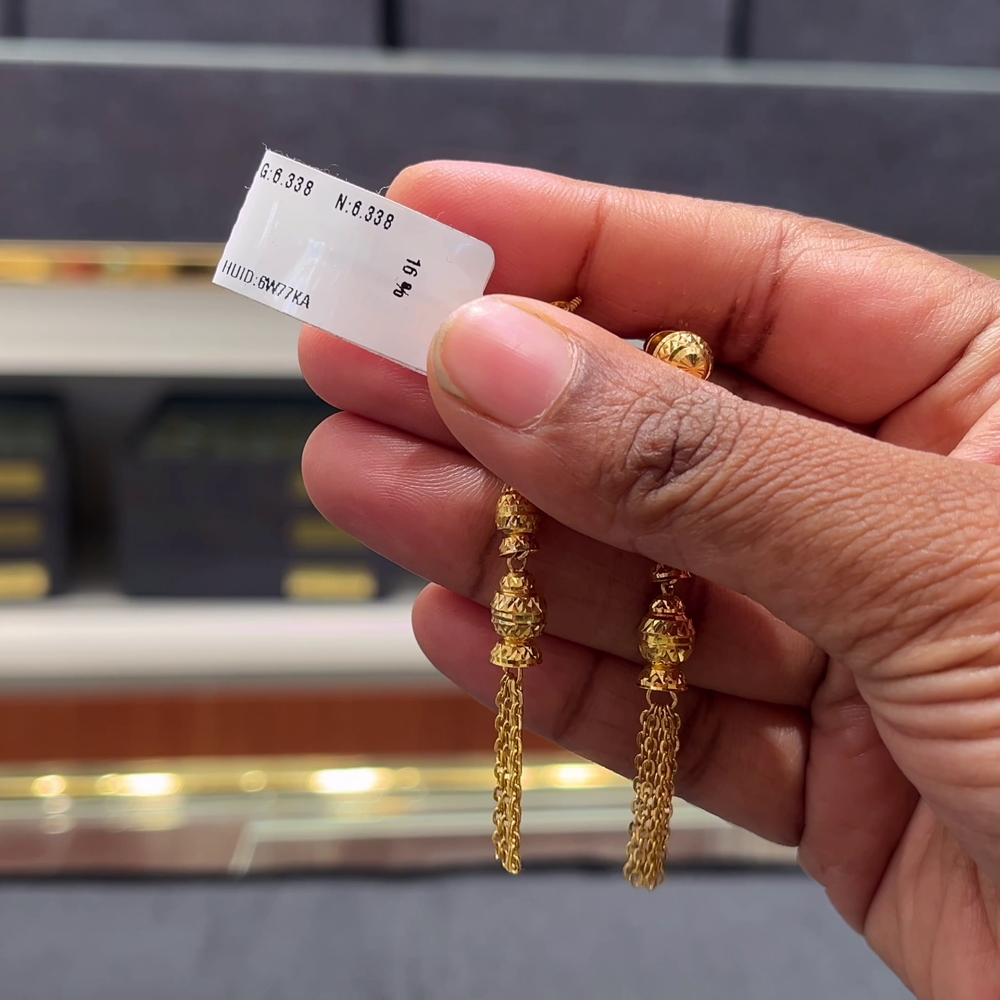 [make to order] 6.338gms EARRINGS 22K