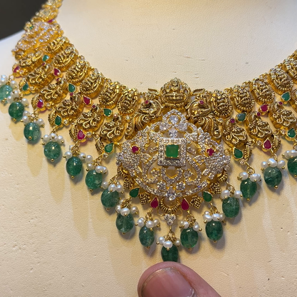 SOUTH INDIA 45.09gms NECKLACE 22K Yellow Gold