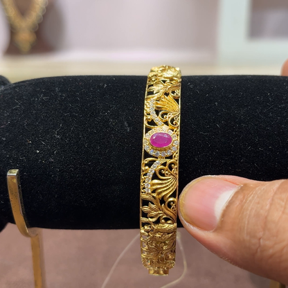 SwarnaKanchi 16.405gms BANGLES 22K Yellow Gold