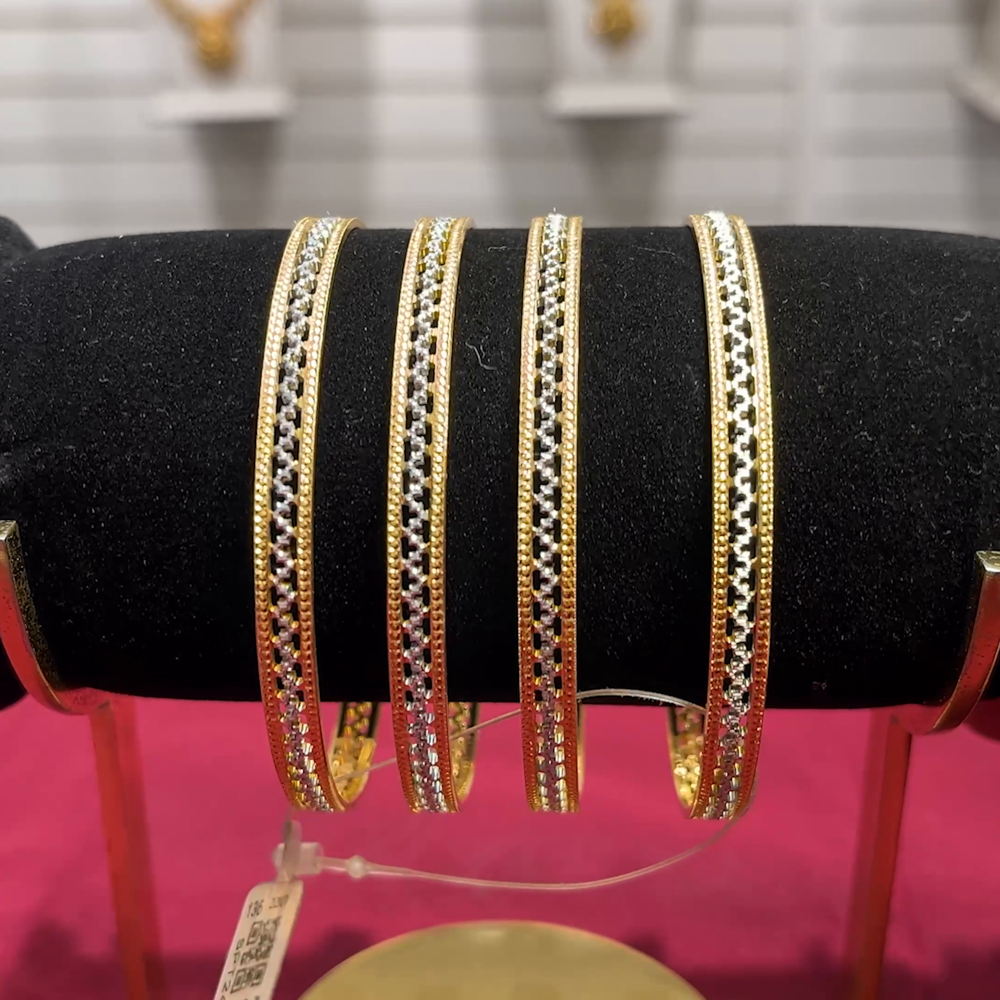 SOUTH INDIA 54.02gms BANGLES 22K Yellow Gold