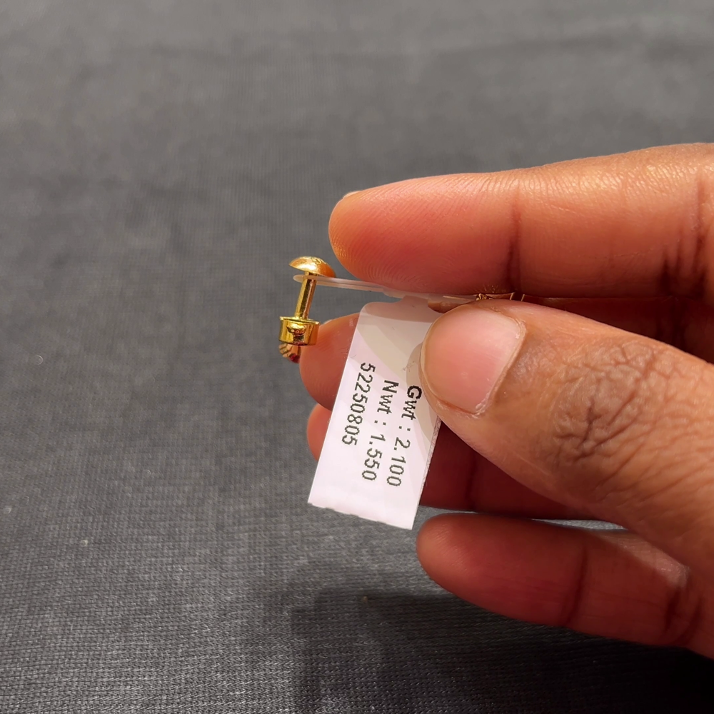 [make to order] 1.55gms EARRINGS 22K