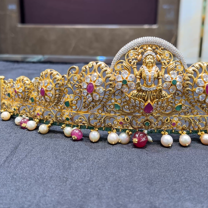 CMR 128.255gms VADDANAM 22K Nakshi