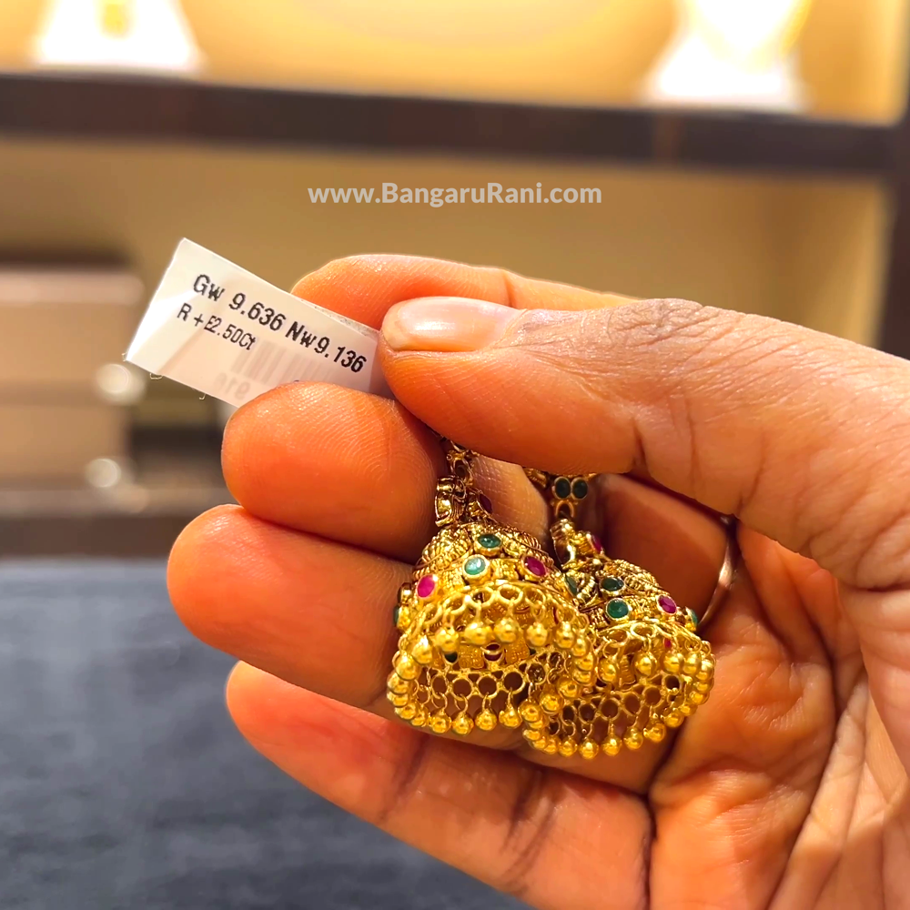 [make to order] 9.136gms EARRINGS 22K