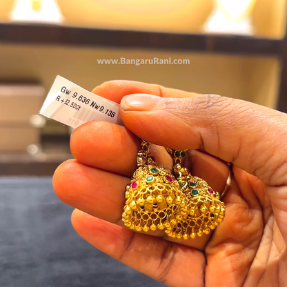 [make to order] 9.136gms EARRINGS 22K