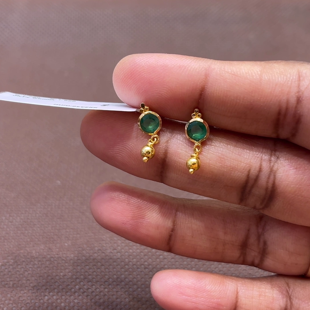 [make to order] 1.6gms EARRINGS 22K